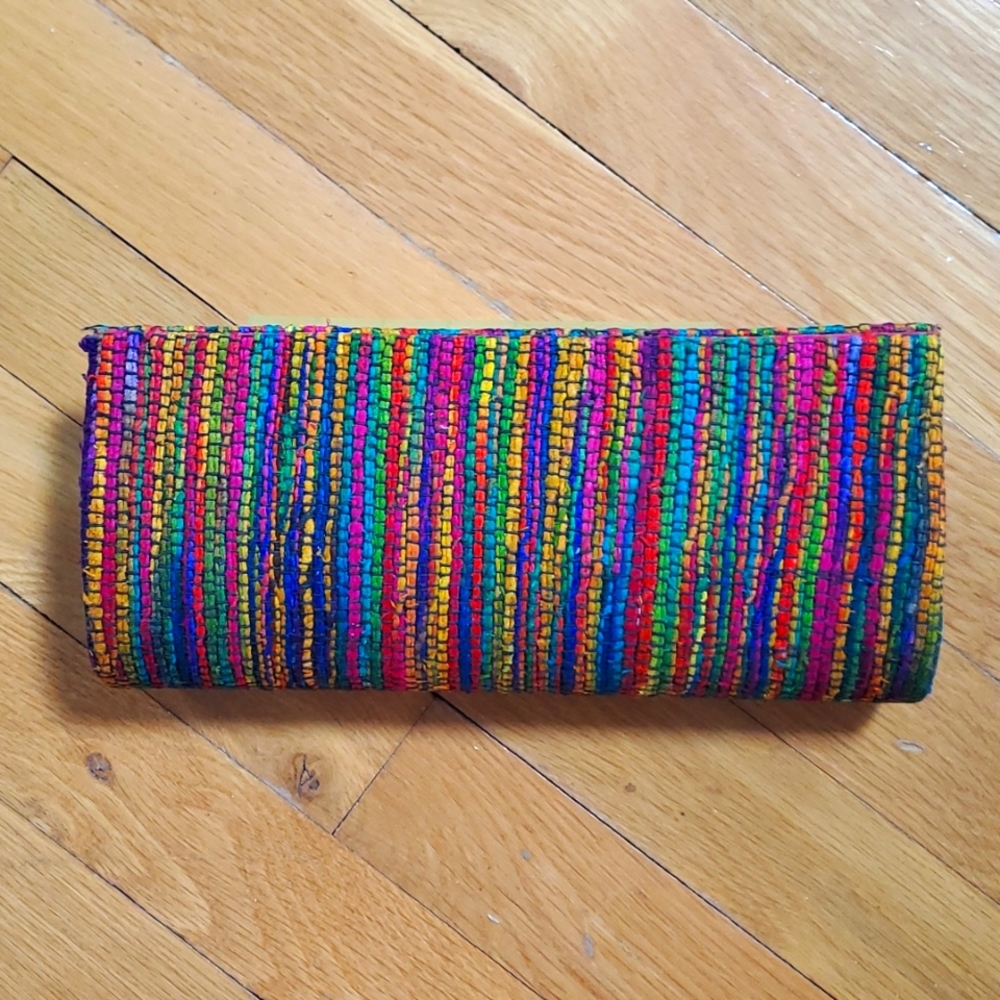 Embroidered Clutch